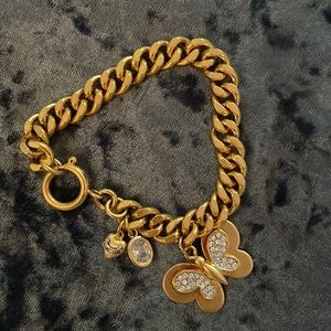 Juicy Couture Butterfly Charm Bracelet